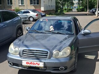 2008 Hyundai Sonata ТагАЗ IV (EF) Рестайлинг, серый, 450000 рублей, вид 1