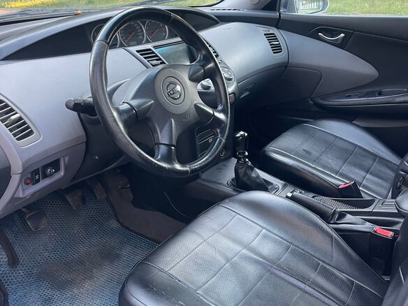 2002 Nissan Primera III (P12), серебристый - вид 8