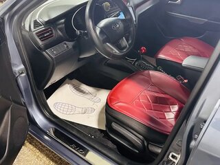 2012 Kia Rio III, голубой, 700000 рублей, вид 4