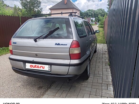 1999 Fiat Palio I, серебристый - вид 1