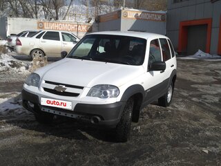 2016 Chevrolet Niva I Рестайлинг, белый, 475000 рублей, вид 1
