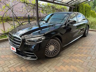 2021 Mercedes-Benz S-Класс 450 Long 4MATIC VII (W223), чёрный, 10900000 рублей, вид 1