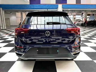 2022 Volkswagen T-Roc I (China Market), синий, 1250000 рублей, вид 5