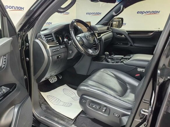 2021 Lexus LX 570 III Рестайлинг 2, чёрный, 12500000 рублей - вид 7
