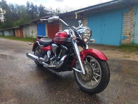 2006 Yamaha XV 1900, красный, 726048 рублей, вид 2