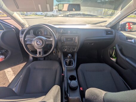 2014 Volkswagen Jetta VI, чёрный, 1080000 рублей, вид 4