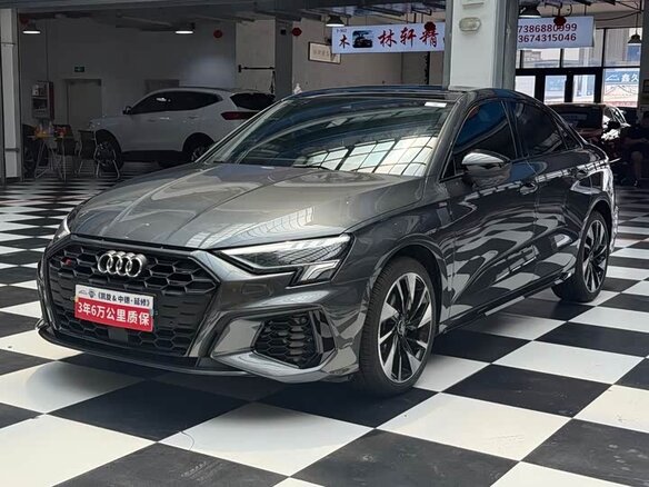 2022 Audi A3 35 TFSI IV (8Y), серый - вид 4