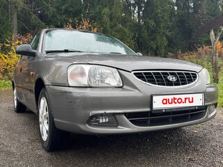 2002 Hyundai Accent II, серый, 330000 рублей, вид 2