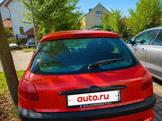 2000 Peugeot 206, красный, 280000 рублей, вид 5