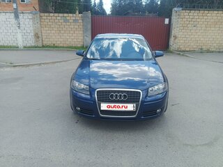 2005 Audi A3 II (8P) Рестайлинг 1, синий, 500000 рублей, вид 2