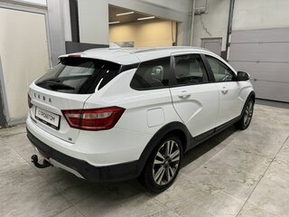 2019 Lada (ВАЗ) Vesta SW Cross I, белый, 699000 рублей, вид 4