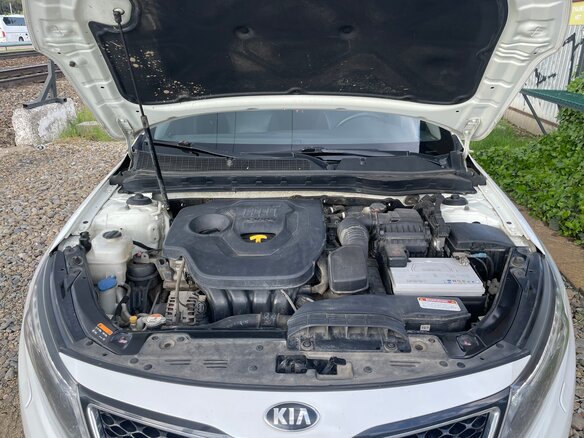 2014 Kia Optima III Рестайлинг, белый, 1450000 рублей - вид 22