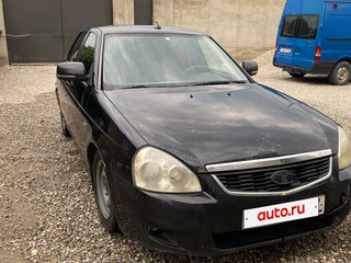 2009 Lada (ВАЗ) Priora I, чёрный, 170000 рублей, вид 2