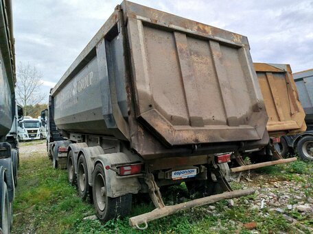 2021 Grunwald Полуприцеп самосвальный, белый, 1599000 рублей, вид 4