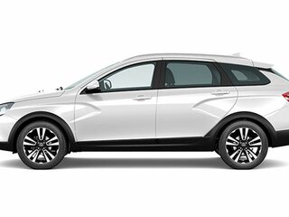 2024 Lada (ВАЗ) Vesta SW Cross I Рестайлинг (NG), белый, 2125500 рублей, вид 2