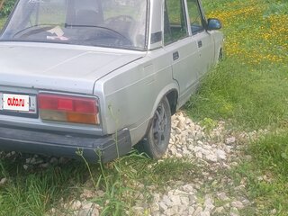 2010 Lada (ВАЗ) 2107, серебристый, 85000 рублей, вид 4