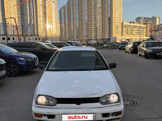 1996 Volkswagen Golf III, белый, 85000 рублей, вид 1