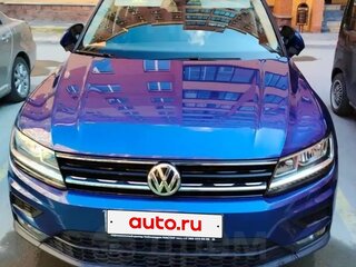 2019 Volkswagen Tiguan II, синий, 2149000 рублей, вид 2