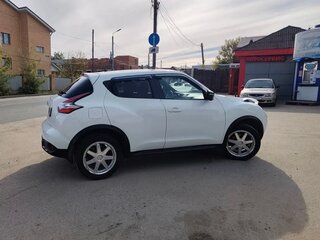 2014 Nissan Juke I Рестайлинг, белый, 980000 рублей, вид 2