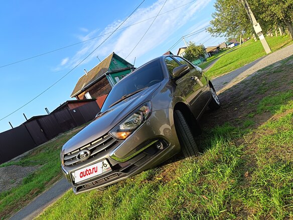 2024 Lada (ВАЗ) Granta I Рестайлинг, коричневый - вид 9