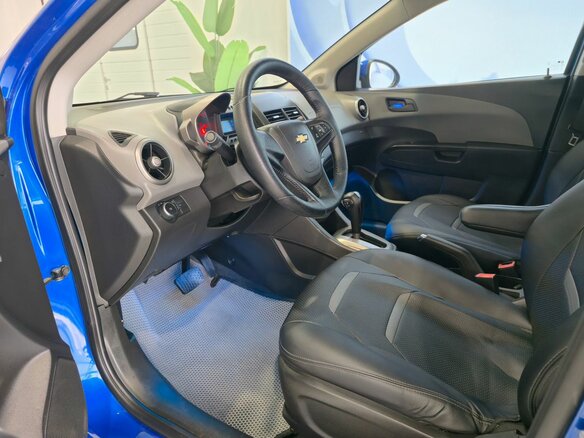 2012 Chevrolet Aveo II, синий, 849000 рублей - вид 12