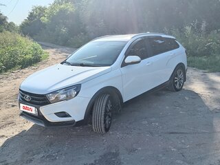 2018 Lada (ВАЗ) Vesta SW Cross I, белый, 980000 рублей, вид 1