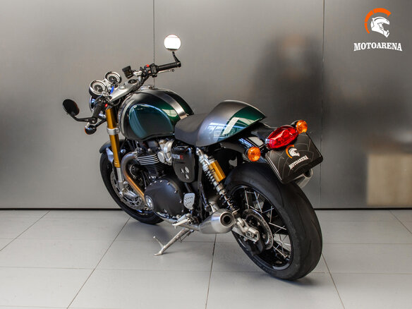 2022 Triumph Thruxton, чёрный, 1331647 рублей - вид 4