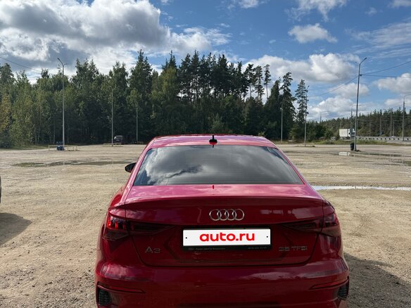 2021 Audi A3 35 TFSI IV (8Y), красный, 3100000 рублей - вид 3