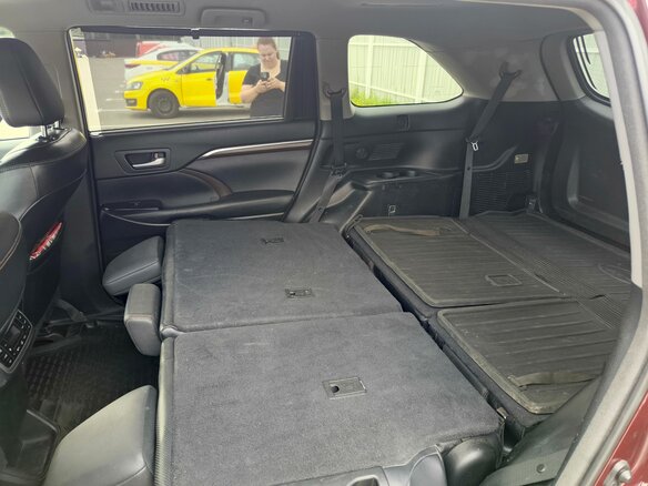 2014 Toyota Highlander III (XU50), красный, 2800000 рублей - вид 24