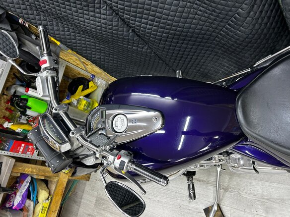 2006 Suzuki Boulevard M109R, фиолетовый, 980000 рублей - вид 6