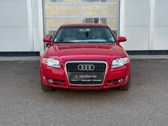 2007 Audi A4 III (B7), красный, 607000 рублей - вид 7