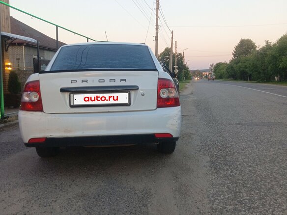 2009 Lada (ВАЗ) Priora I, белый, 390000 рублей - вид 2