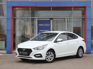 2019 Hyundai Solaris II, белый, 1400000 рублей, вид 1