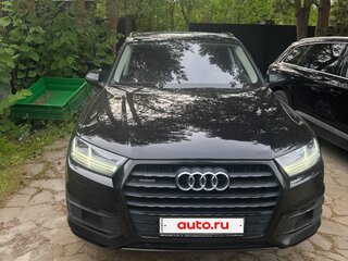 2018 Audi Q7 II (4M), чёрный, 4500000 рублей, вид 3