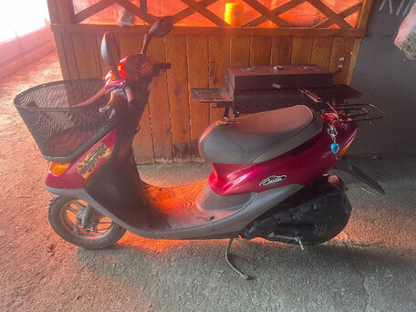 2023 Honda Dio, красный, 40000 рублей, вид 4