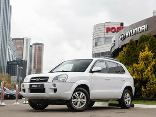 2008 Hyundai Tucson I, белый, 698000 рублей, вид 1
