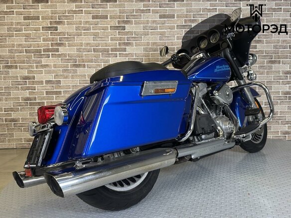 2008 Harley-Davidson Electra Glide, синий, 995000 рублей - вид 5