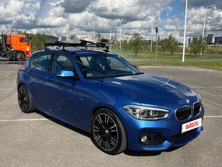 2015 BMW 1 серии 118i II (F20/F21) Рестайлинг, синий, 1500000 рублей, вид 4