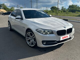 2014 BMW 5 серии 520d VI (F10/F11/F07) Рестайлинг, белый, 2350000 рублей, вид 3