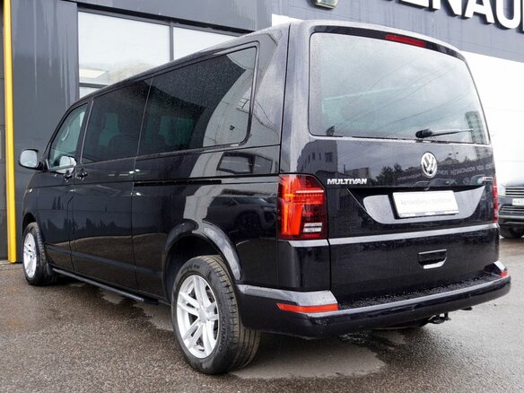 2021 Volkswagen Multivan Long T6 Рестайлинг, чёрный, 4945000 рублей - вид 6