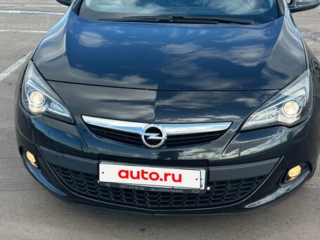 2012 Opel Astra GTC J Рестайлинг, чёрный, 743000 рублей, вид 1