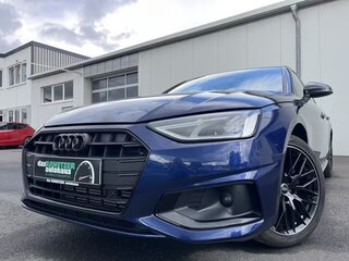2022 Audi A4 35 TFSI V (B9) Рестайлинг, синий, 3130000 рублей, вид 1