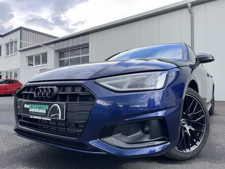 2022 Audi A4 35 TFSI V (B9) Рестайлинг, синий, 3130000 рублей, вид 1
