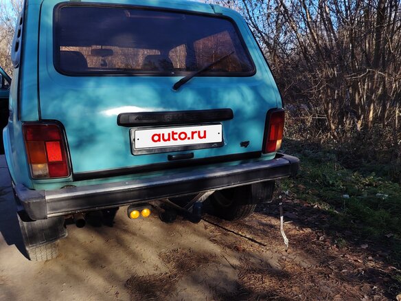 2000 Lada (ВАЗ) 2121 (4x4) I Рестайлинг, голубой, 210000 рублей - вид 4