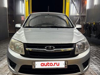 2012 Lada (ВАЗ) Granta I, серебристый, 195000 рублей, вид 1