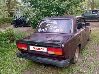 2009 Lada (ВАЗ) 2107, коричневый, 75000 рублей, вид 2