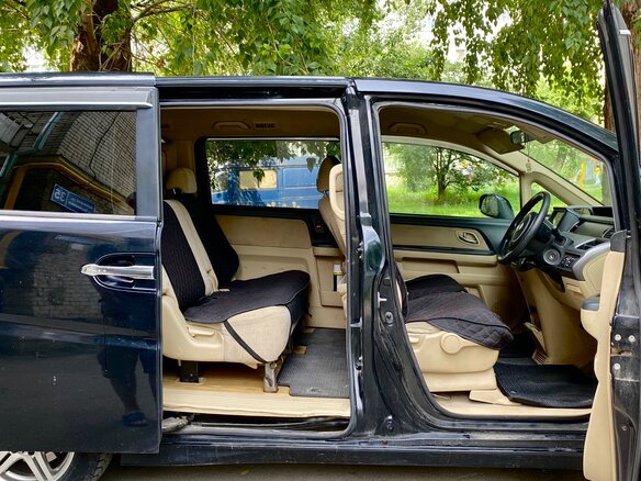 2005 Honda Stepwgn III, чёрный, 790000 рублей - вид 8