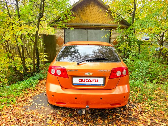 2008 Chevrolet Lacetti I, оранжевый, 350000 рублей - вид 2