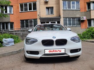 2012 BMW 1 серии 116i II (F20/F21), белый, 1000000 рублей, вид 2