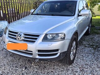 2006 Volkswagen Touareg I, серебристый, 910000 рублей, вид 2